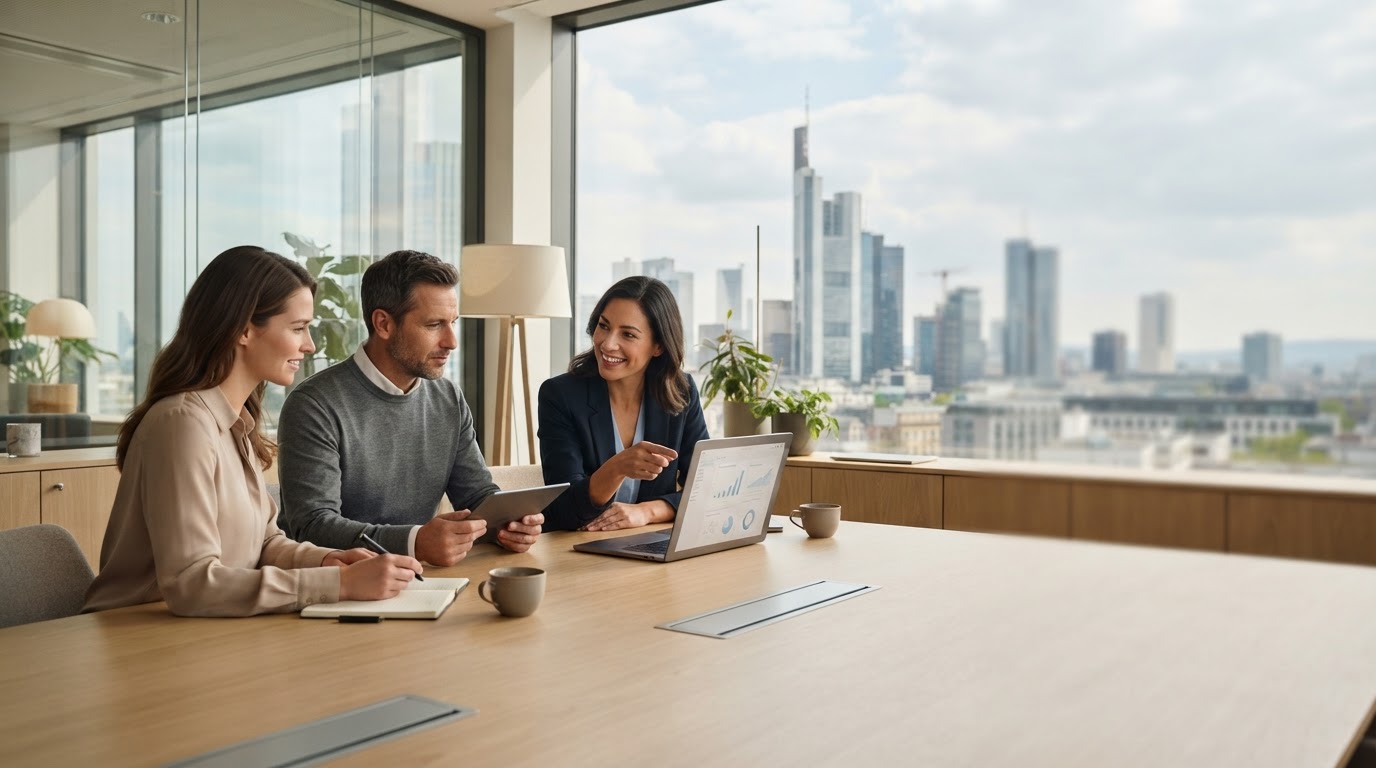 Synergie Capital AI – Visualisierung von Finanzdatenanalyse für Freelancer